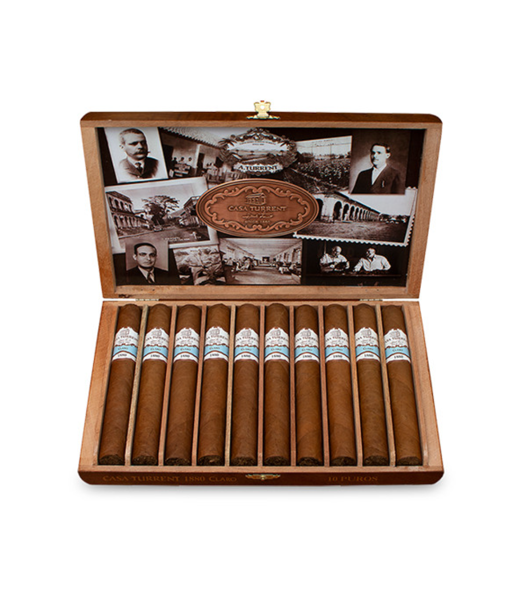 Casa Turrent 1880 Claro Doble Robusto Cigar - Image 3
