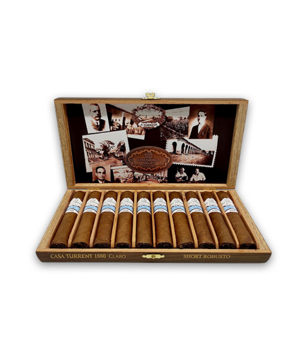Casa Turrent 1880 Claro Short Robusto Cigar - Image 4