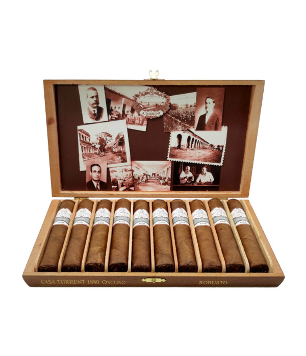 Casa Turrent 1880 Oscuro Robusto Cigar - Image 3