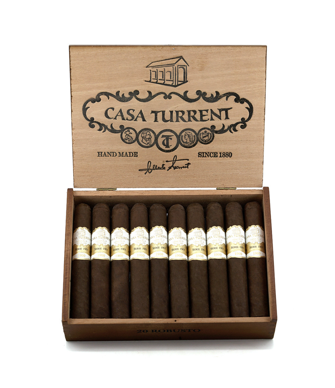 Casa Turrent 1901 Robusto Cigar - Image 4