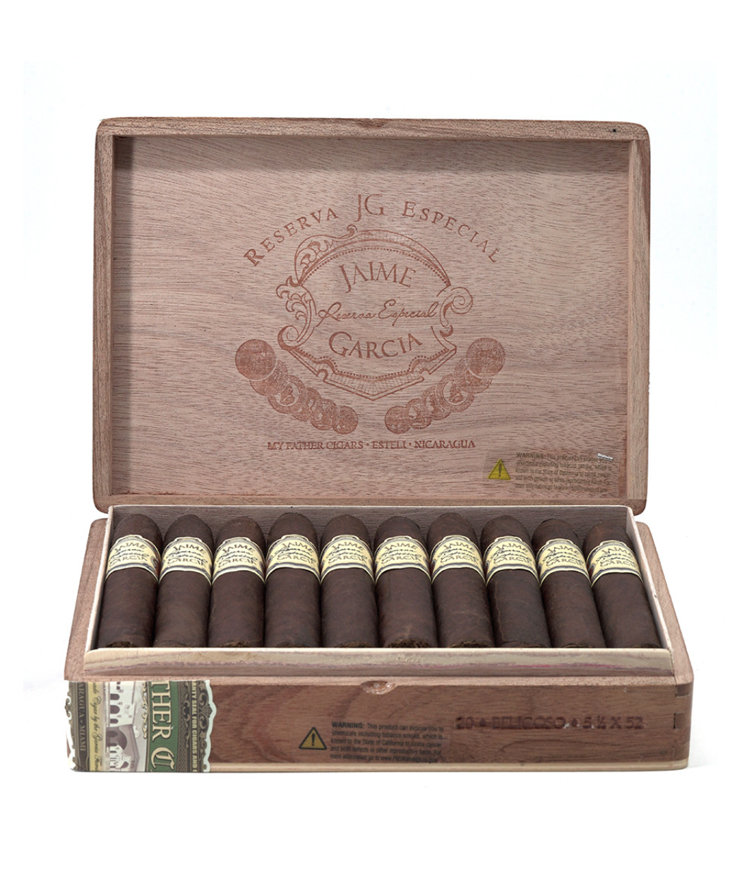 My Father Jaime Garcia Reserva Especial Belicoso Cigar - Image 4