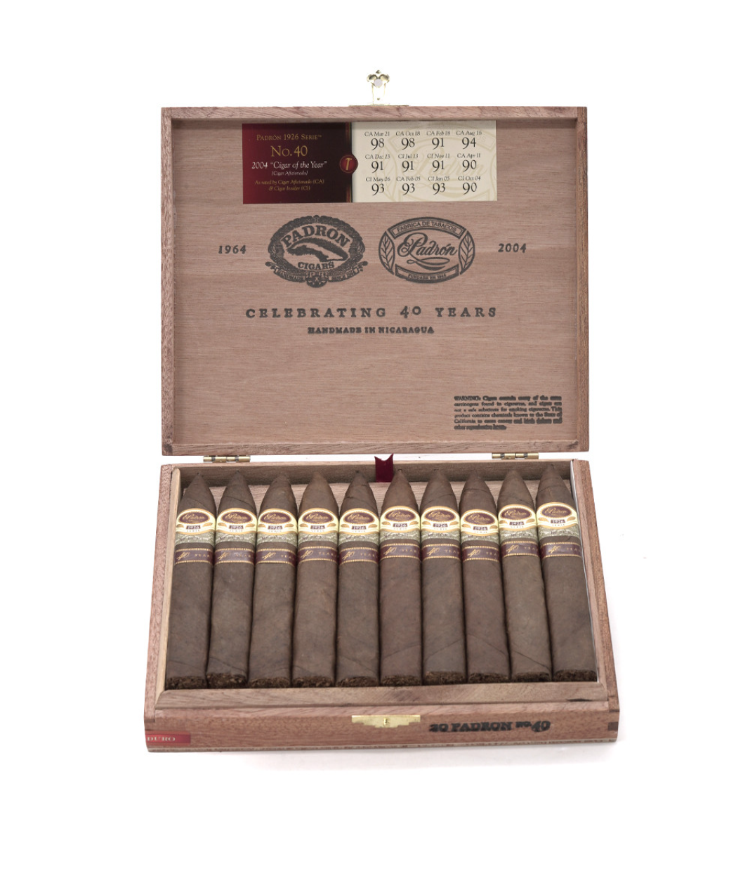 Padron 1926 Serie 40th Anniversary Maduro Cigar - Image 4