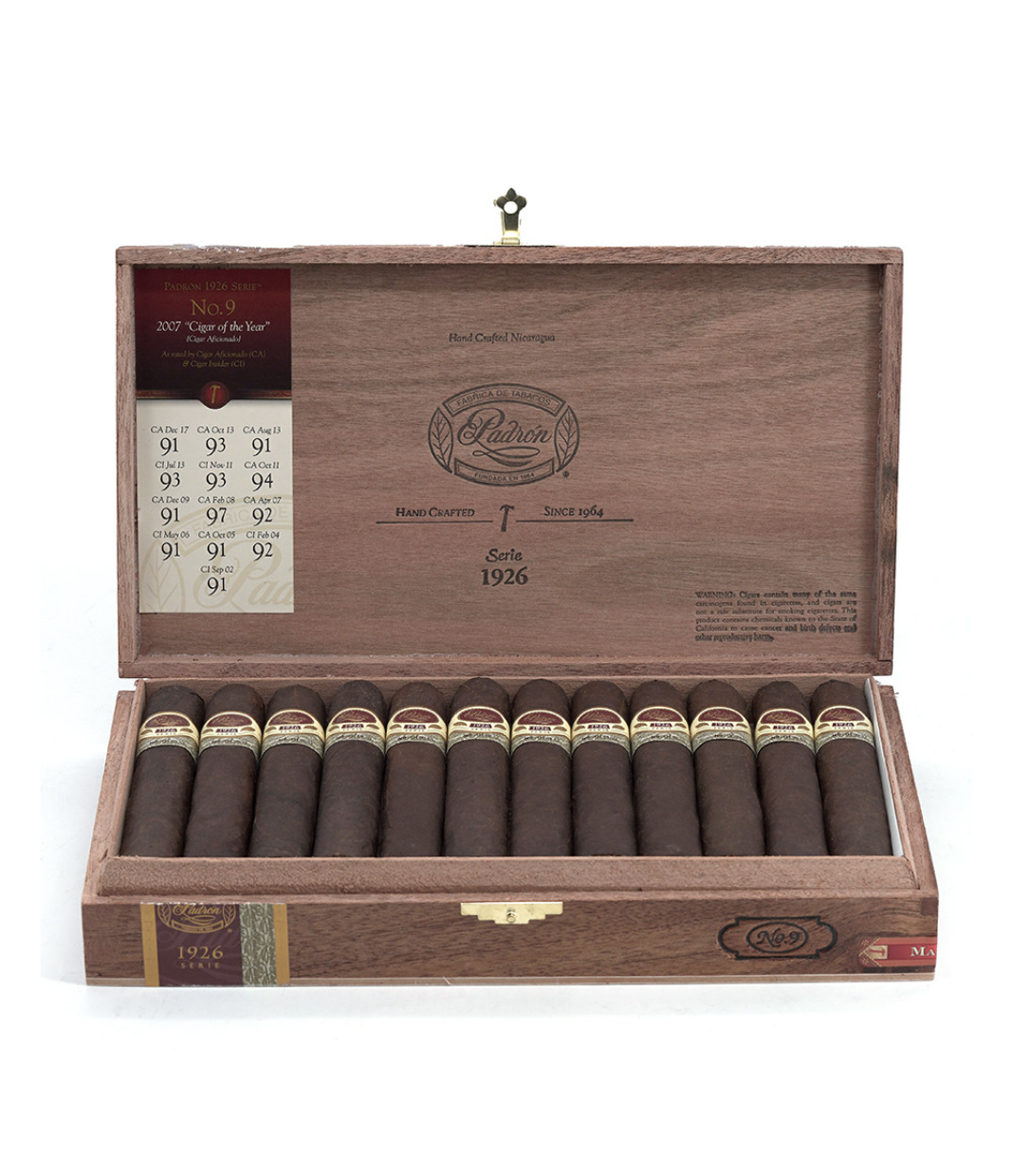Padron 1926 Serie No. 9 Maduro Cigar - Image 4