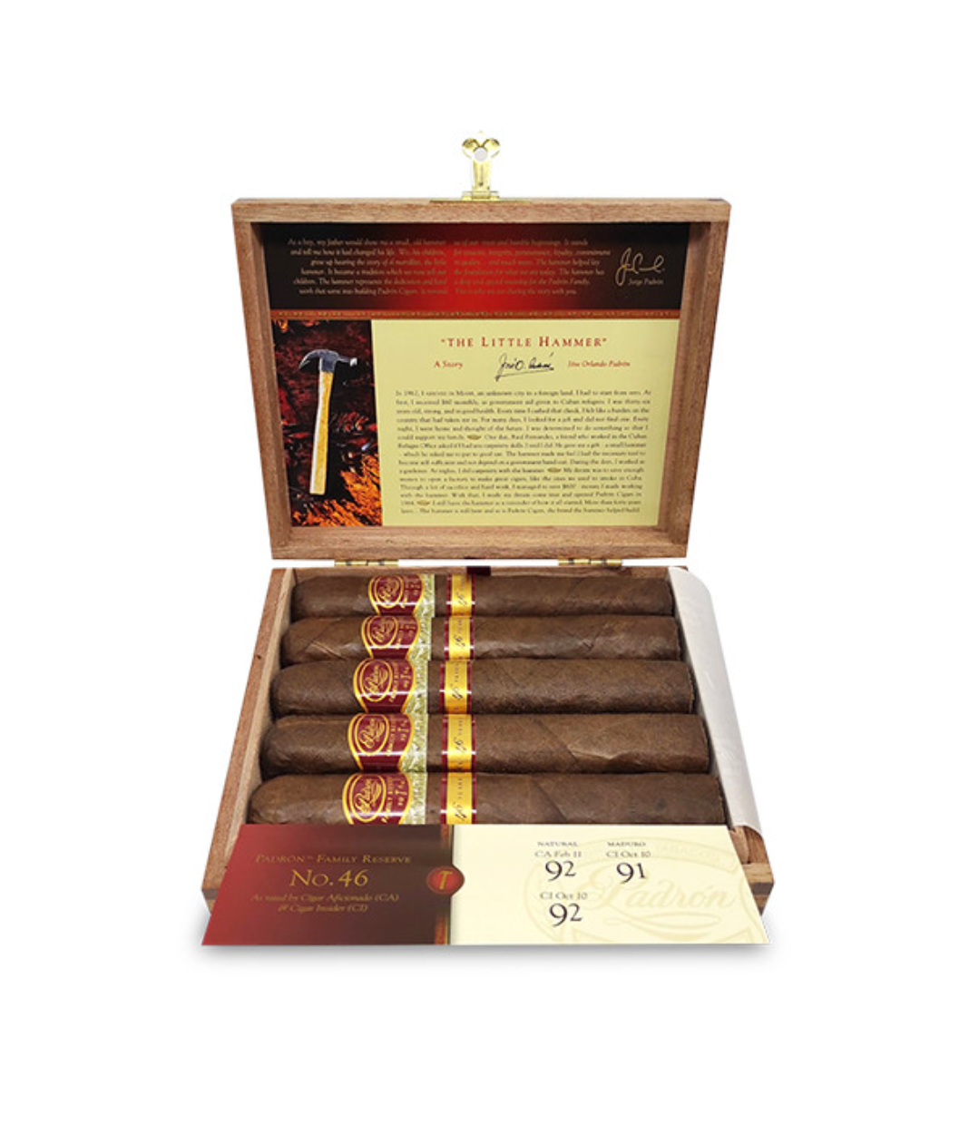 Padron Family Reserve No. 46 Maduro Cigar - Image 3