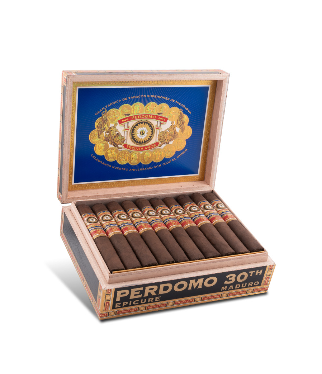 Perdomo 30th Anniversary Maduro Box-Pressed Epicure Cigar - Image 5