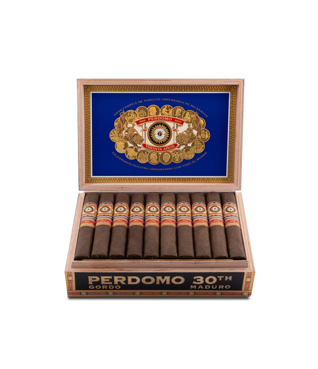 Perdomo 30th Anniversary Maduro Box-Pressed Gordo Cigar - Image 4