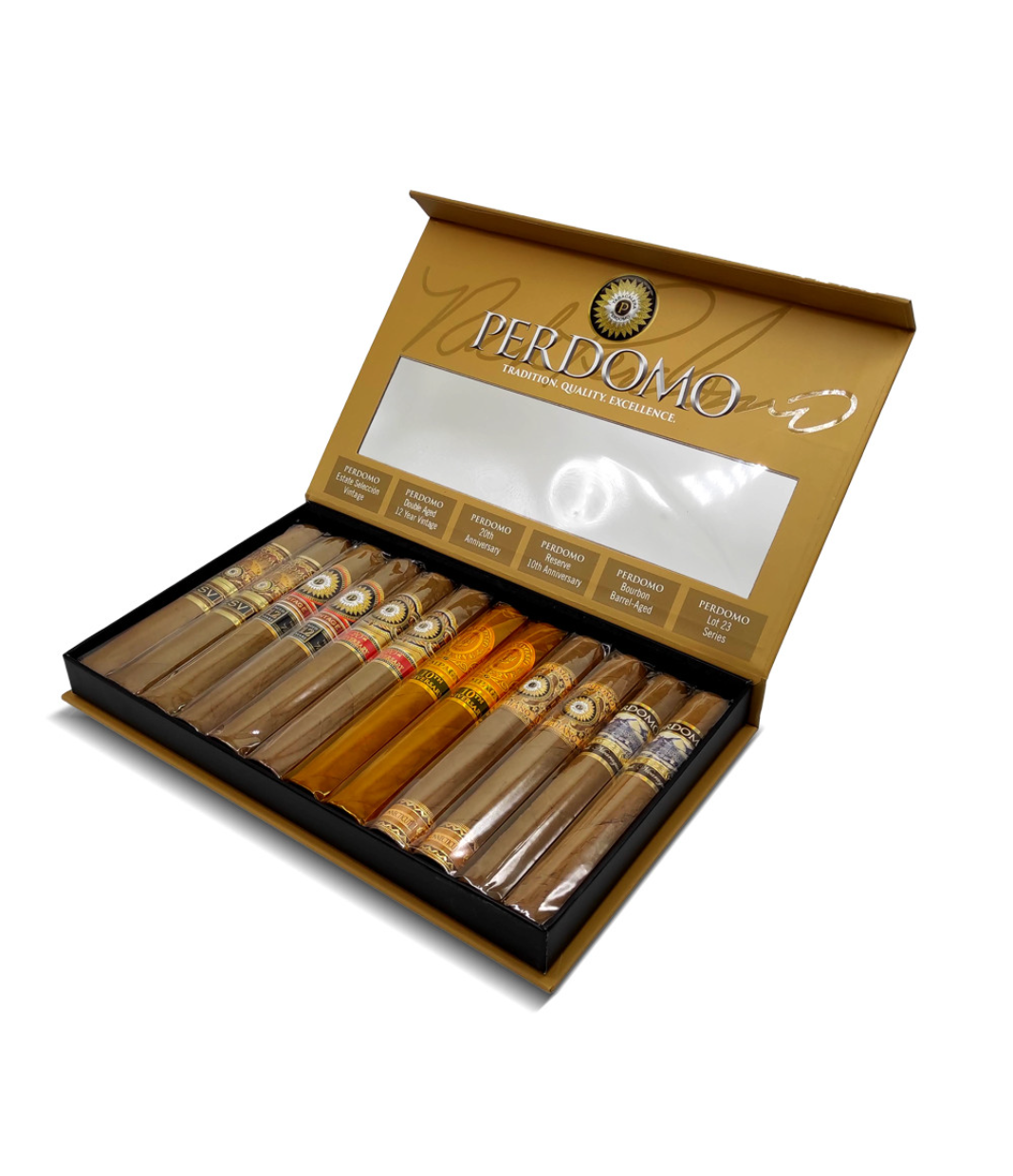 Perdomo Connoisseur Connecticut Collection Sampler Cigar - Image 3