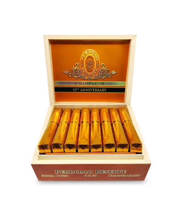 Perdomo Reserve 10th Anniversary Connecticut Super Toro Cigar - Image 3