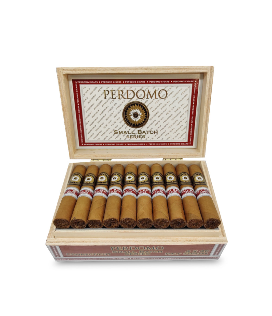 Perdomo Small Batch Series Connecticut Half Corona Cigar - Image 3