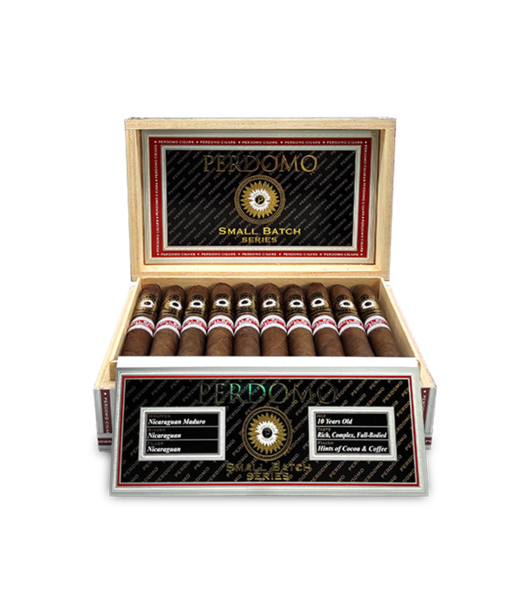 Perdomo Small Batch Series Maduro Rothschild Cigar - Image 3