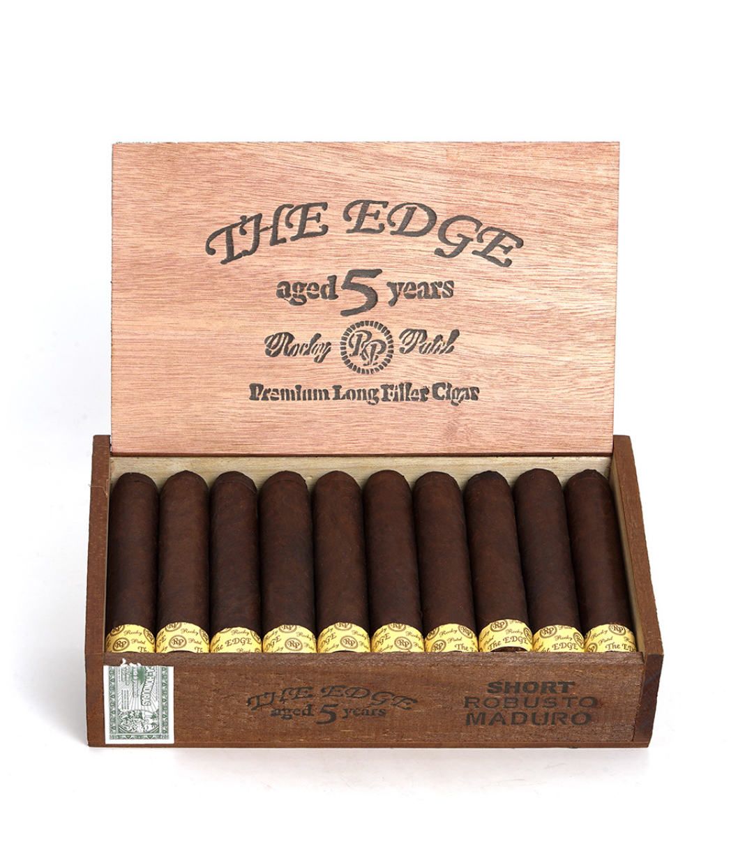 Rocky Patel The Edge Short Robusto Maduro Cigar - Image 4