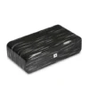 Siglo Oblong Black & White Veneer Humidor